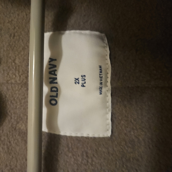 Old Navy Gray Military Field Jacket Lightweight Water-Resistant - Picture 2 of 4